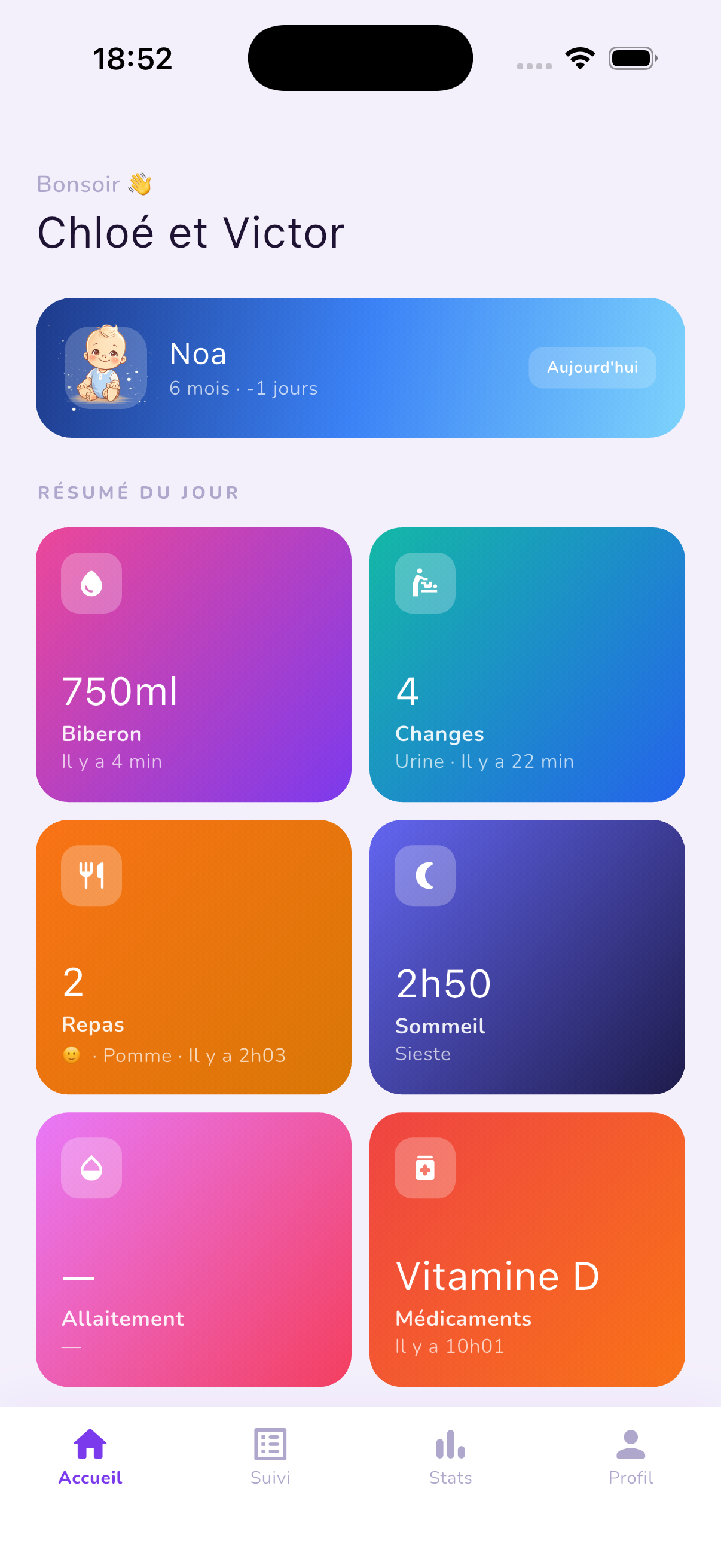 BabyDaily — Accueil